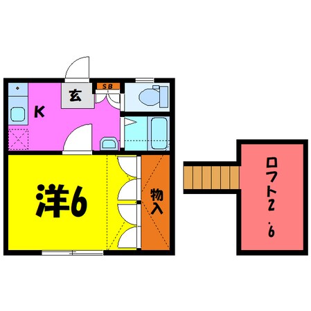 フローラル中嶋 (前橋市天川大島町)の物件間取画像